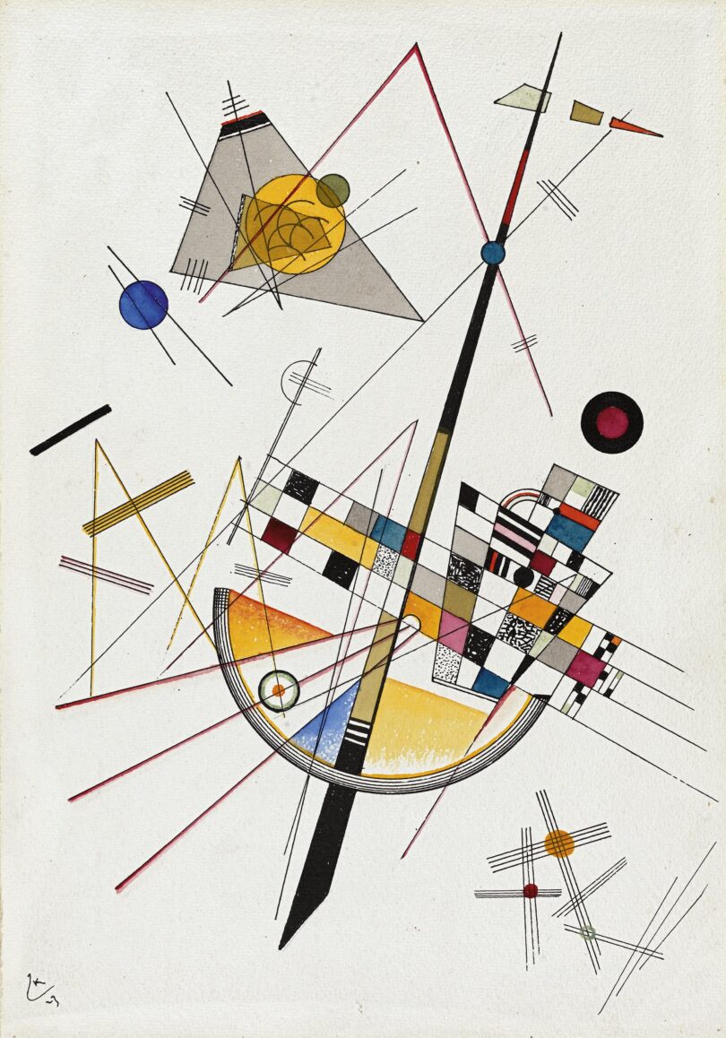 Wassily Kandinsky Delicate Tension